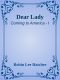 [Coming to America 01] • Dear Lady